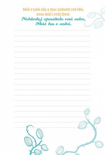 Náhled Motivační deník s afirmacemi Jana Menděla