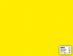 Apli barevný papír A2+ 170 g - fluo-žlutý - 25 ks