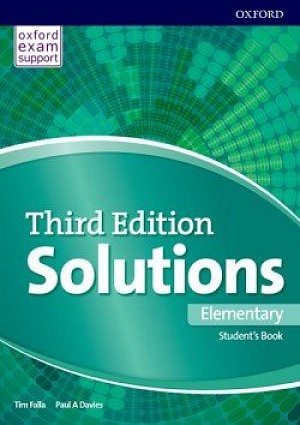 Solutions Elementary Student´s Book 3rd (International Edition)