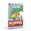 Poppik Samolepkový plakát - Mapa světa