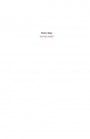 Náhled Tichá smrt, 1.  vydání