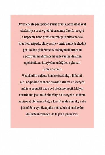 Náhled Motivační deník s afirmacemi Jana Menděla