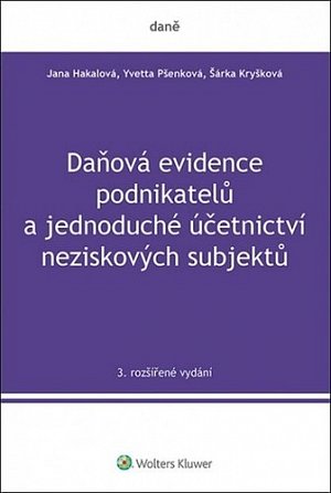 Daňová evidence podnikatelů a jednoduché účetnictví neziskových subjektů, 3.  vydání