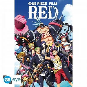 One Piece Plakát Maxi: Red 91,5 x 61 cm