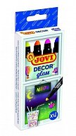 JOVI DECOR GLASS fixy 4 ks neón