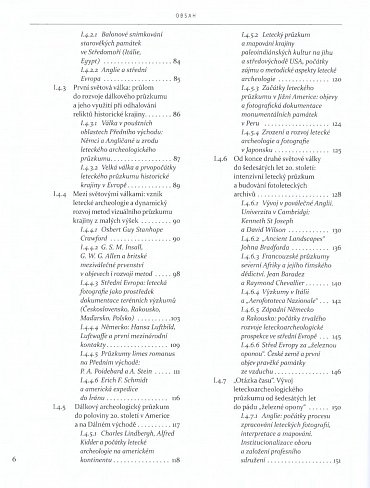 Náhled Archeologie a dálkový průzkum - Historie, metody, prameny