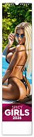 Kalendář 2026 nástěnný: Spicy Girls, 12 x 48 cm