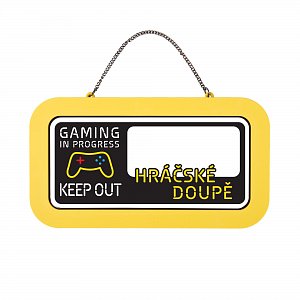 Neonová cedulka bez jména - Hráčské doupě