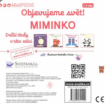 Náhled MiniPEDIE Objevujeme svět! Miminko