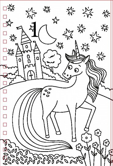 Náhled Vyškrabávací zábava: Jednorožci