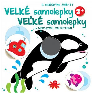 Velké samolepky s mořskými zvířaty Delfín / Veľké samolepky s morskými zvieratami Delfín, 2.  vydání