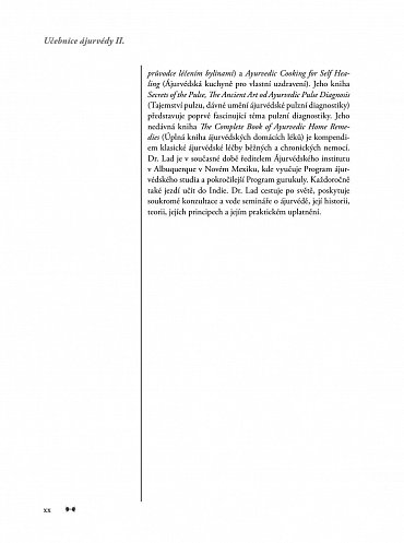 Náhled Učebnice ájurvédy II. - Ucelený průvodce klinickým posouzením
