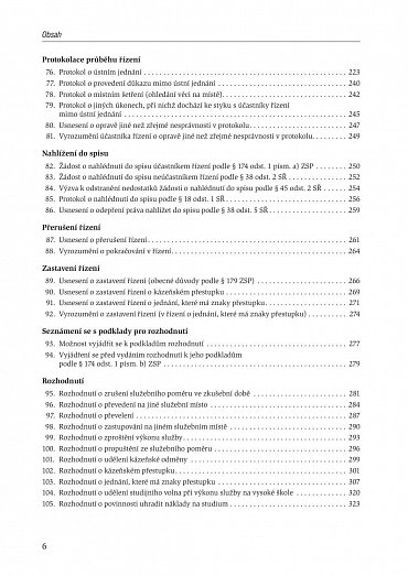 Náhled Vzory podání a úkonů podle zákona o služebním poměru příslušníků bezpečnostních sborů