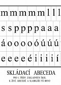 Skládací abeceda ke Slabikáři