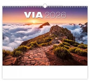 Kalendář nástěnný 2026 - Via