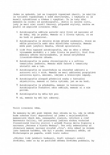 Náhled Malá paměť