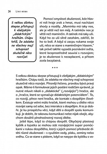 Náhled Líná máma - Jak rozvíjet dítě hrou