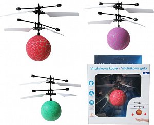 Vrtulníková koule s LED