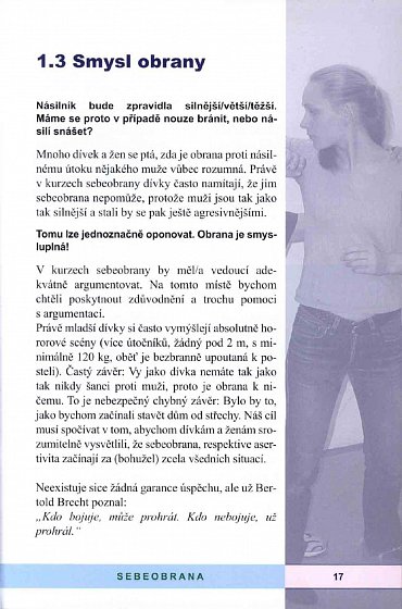 Náhled Sebeobrana pro ženy a dívky