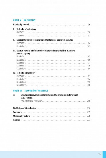 Náhled Poinfarktová ruptura volné stěny levé komory srdeční