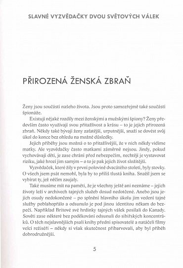 Náhled Slavné vyzvědačky dvou světových válek