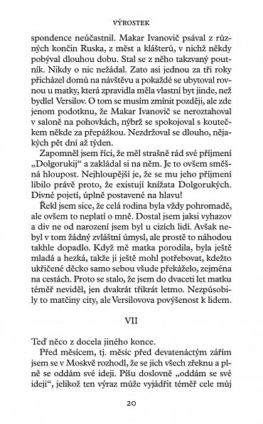 Náhled Výrostek