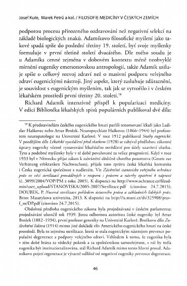 Náhled Filosofie medicíny v českých zemích