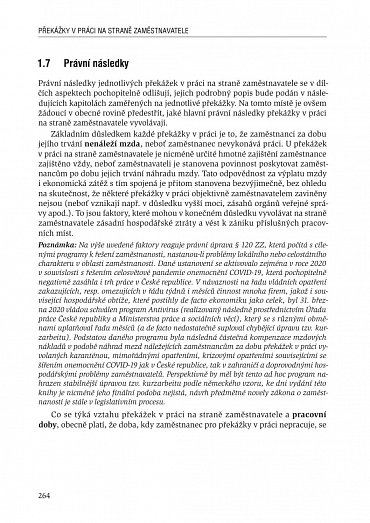 Náhled Překážky v práci na straně zaměstnance i zaměstnavatele