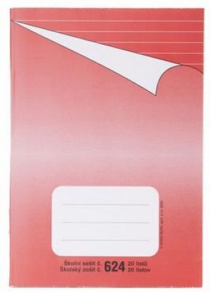 Školní sešit BOBO 624 bezdřevý