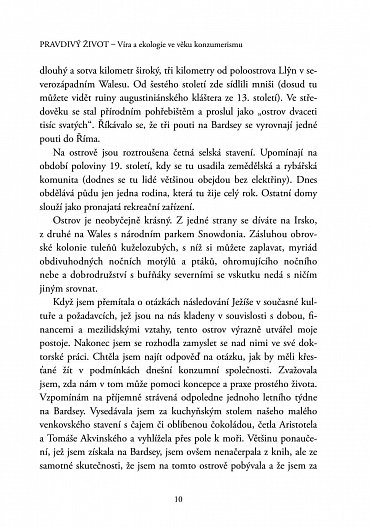 Náhled Pravdivý život - Víra a ekologie ve věku konzumerismu