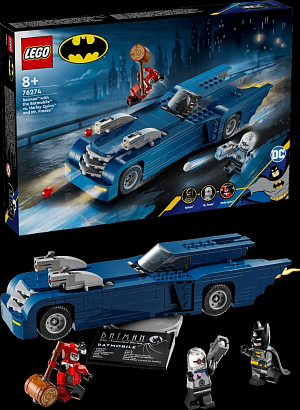 LEGO® DC Batman™ 76274 Batman™ a Batmobil vs. Harley Quinn™ a Mr. Freeze™