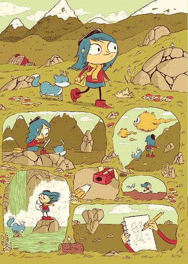 Náhled Hilda - Hilda a troll, Hilda a půlnoční obr