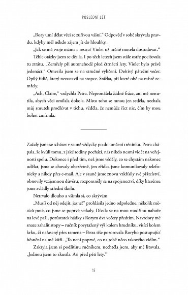 Náhled Poslední let