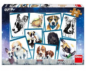 Pes Gump a kamarádi 500 dílků