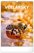 NOTIQUE Nástěnný Včelársky kalendár 2026, 33 x 46 cm