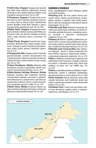 Náhled Malajsie, Singapur, Brunej - Turistický průvodce