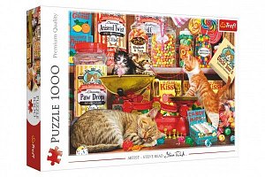 Trefl Puzzle Kočičí sladkosti/1000 dílků