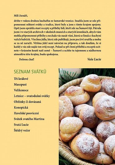 Náhled Tradiční svátky a recepty ze šumavské vesnice