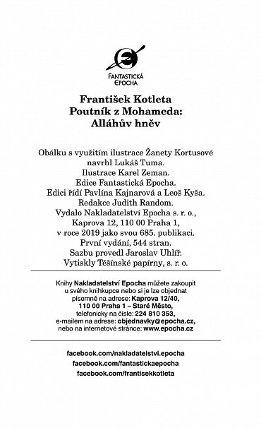 Náhled Poutník z Mohameda - Alláhův hněv, 1.  vydání