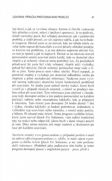 Náhled Uzavírání: příručka profesionálního prodejce