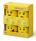 LEGO úložná hlava (mini) - sada 4 ks