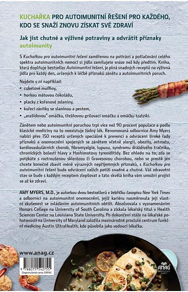 Náhled Kuchařka pro autoimunitní řešení - Přes 150 chutných receptů pro prevenci a odvrácení celého spektra zánětlivých příznaků a nemocí