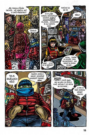 Náhled Želvy Ninja - Menu číslo 3