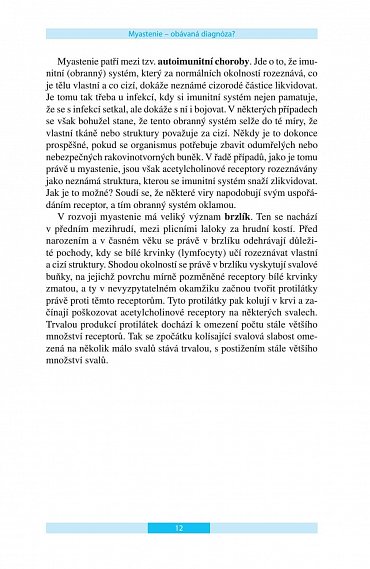 Náhled Myastenie - Obávaná diagnóza?