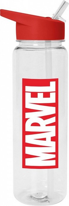 Marvel Láhev na pití - Logo průhledná