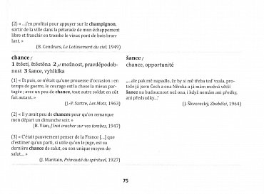 Náhled Zrádná slova ve francouzštině