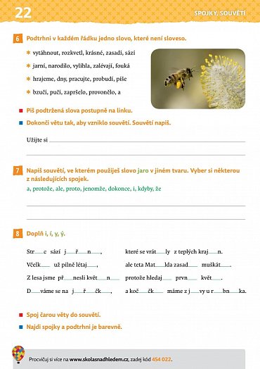 Náhled Český jazyk 2/2 - Pracovní sešit, 1.  vydání