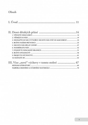 Náhled Deset dětských přání - Celostní přístup v soužití dětí a dospělých