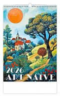 Kalendář nástěnný 2026 - Art Naive