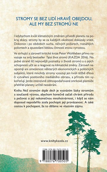 Náhled Než stromům dojde dech - Jak se stromy učí zvládat změnu klimatu a proč nás les zachrání, když mu to dovolíme
